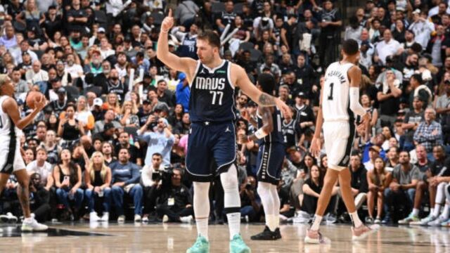 独行侠126-119马刺 东契奇33+14+10文班亚马首秀15分5犯规