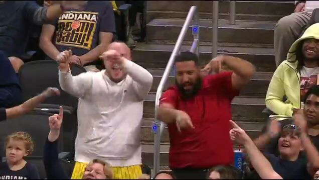 爵士vs步行者第4节英文原声回放