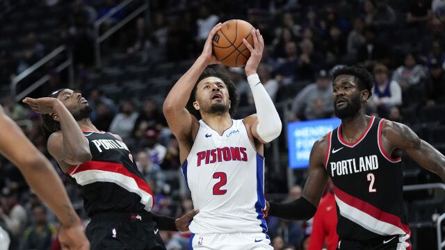 坎宁安vs开拓者集锦 拿下30+5单手风车秀翻全程