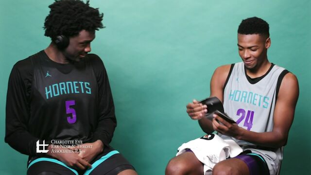 NBA常规赛：凯尔特人vs黄蜂第1节英文原声回放