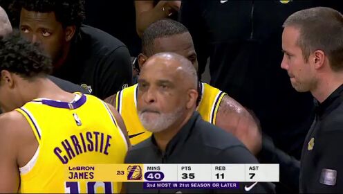 洛杉矶湖人_NBA常规赛：快船125-130湖人_快船vs湖人中文解说回放加时赛一_高清