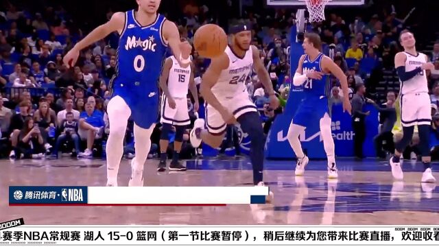 詹姆斯长传妙到毫巅！浓眉暴扣湖人15-0开局
