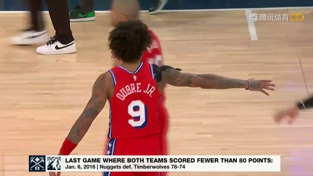 奇葩一战打出79-73！本赛季单场得分新低
