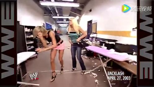 WWE十大女子摔跤手 后台打斗