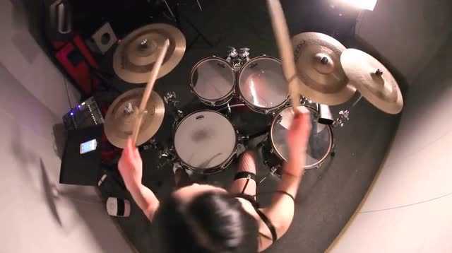 韩国美女鼓手雅妍_高清__腾讯视频