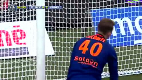 法甲-穆蒂尼奥弯刀勒马尔进球 摩纳哥2-0洛里昂