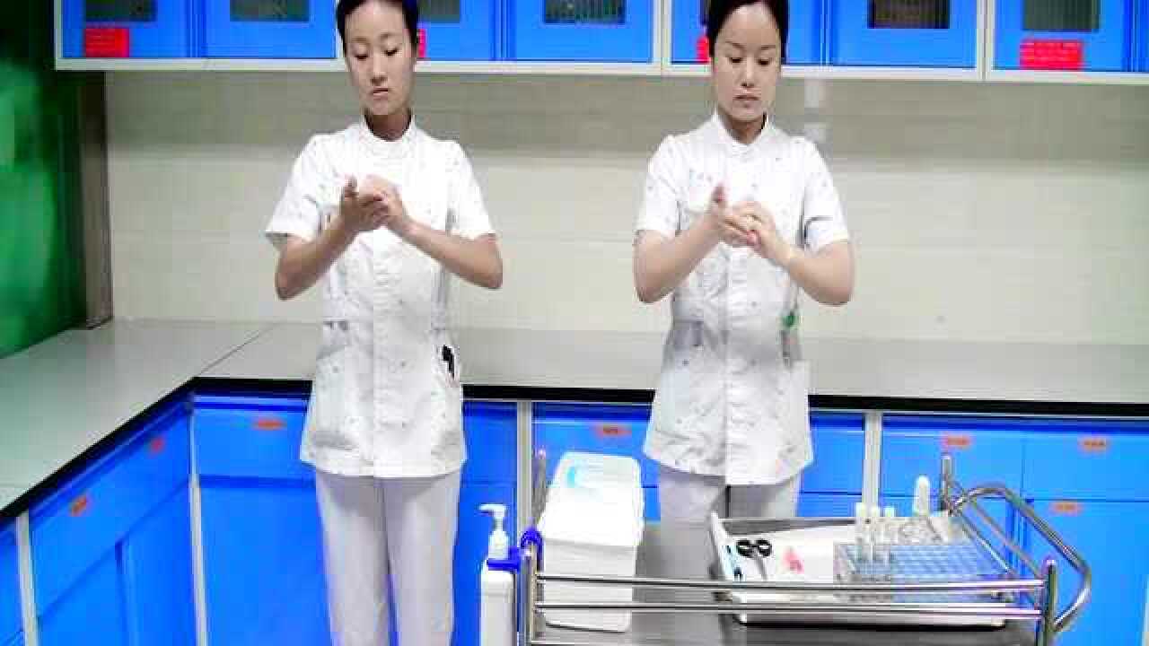 卫生手消毒效果采样方法——周口永善医院_高清