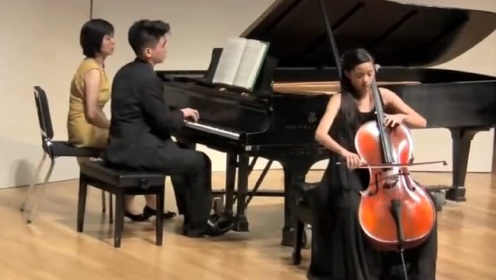 欧阳娜娜在美国音乐学院超震撼的大提琴演奏