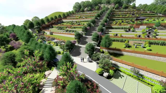 云阳玉龙山陵园景观方案——净土陵园规划设计