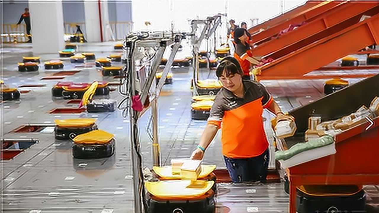 邮政推行机器人自动分拣快递包裹每小时18万件远超人工