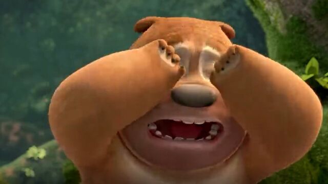 熊熊乐园 熊大不见了 熊二又开始哭了!