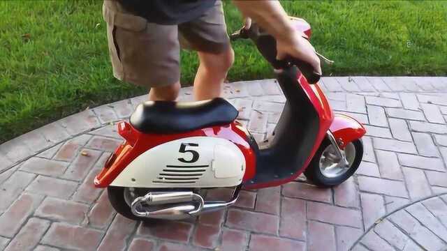 世界上最小的踏板摩托车,关键能上牌