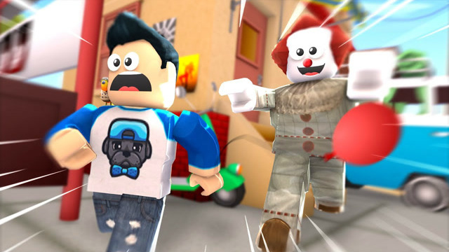 小飞象解说roblox小丑大逃杀2深夜恐怖雪地生存小丑全图疯狂追击