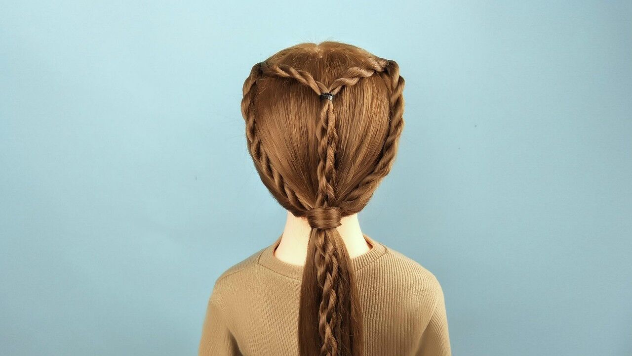 女童发型绑扎方法(女童发型绑扎方法简单又好看)