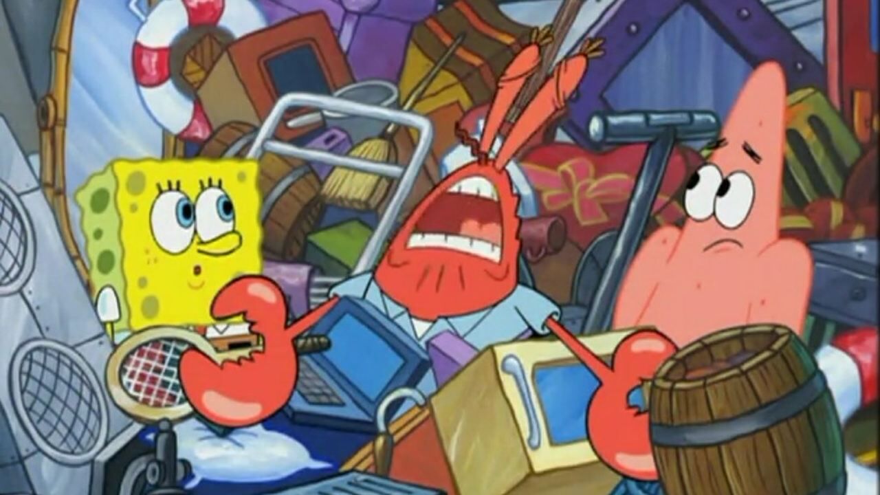 比奇堡有神秘的三角洲海绵宝宝等人前去三角洲营救失踪的蟹老板