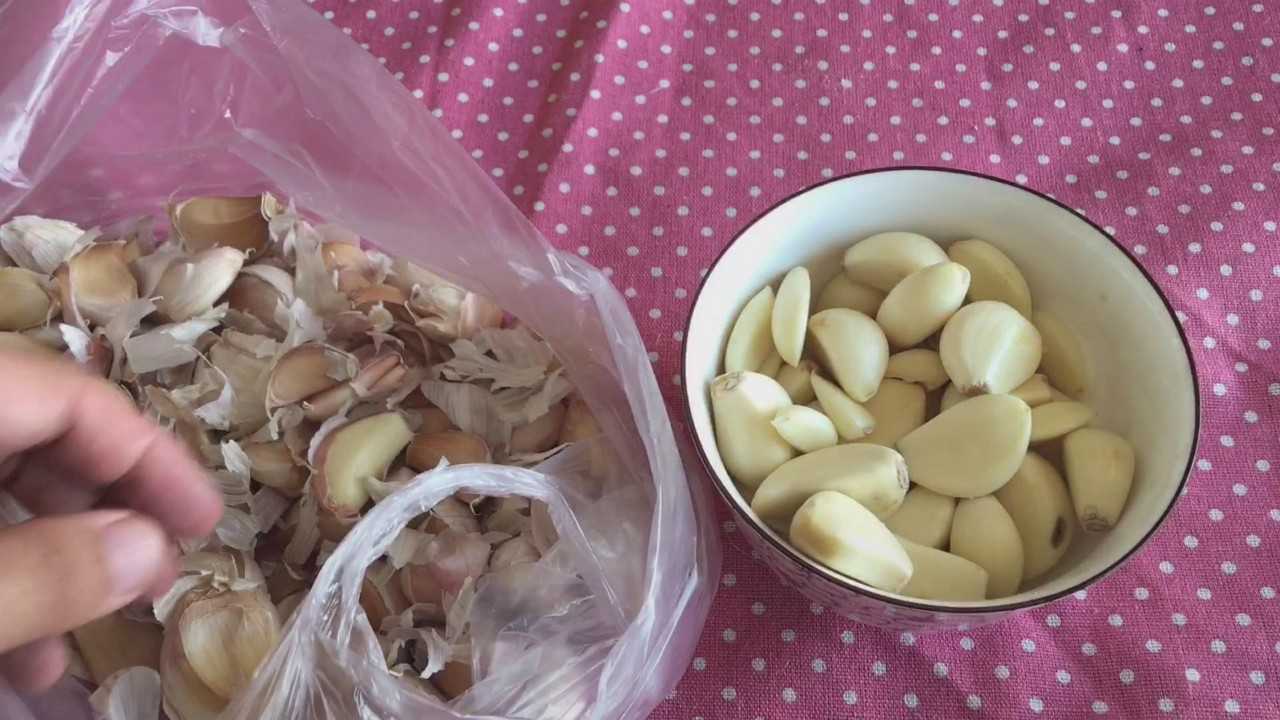 快速剥蒜皮的方法，剥的完整不伤蒜_高清1080P在线观看平台_腾讯视频