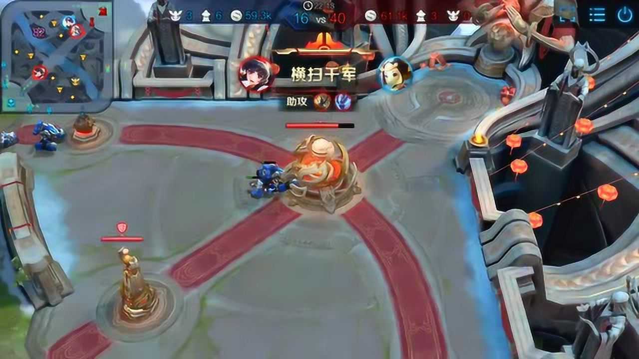 王者荣耀国服最强小兵见过吗无视英雄强拆水晶