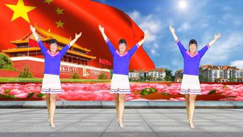 国庆节献舞：《草原中国心》让我的中国心在草原上绽放