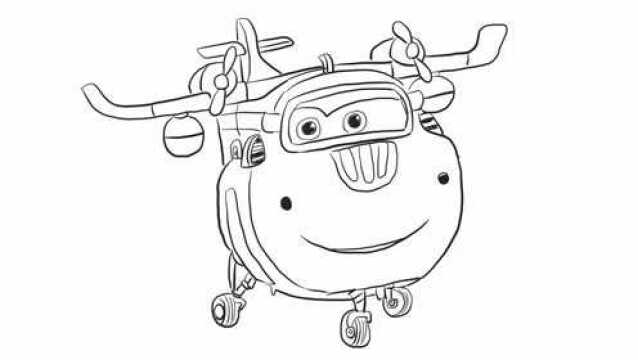 超级飞侠之多多儿童亲子简笔画 宝宝轻松学画画_腾讯视频