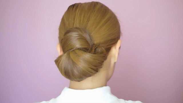 中老年人盘发教程优雅盘发让妈妈更年轻