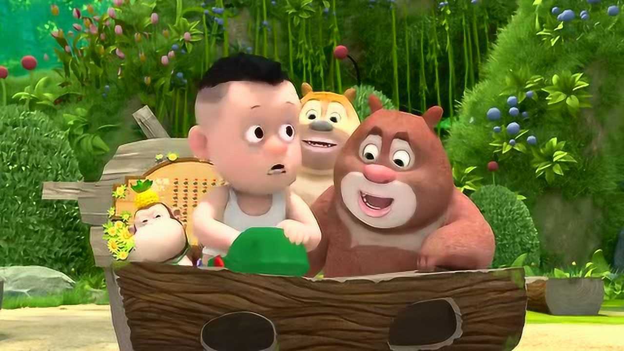 熊熊乐园 光头强的手工作业不见了