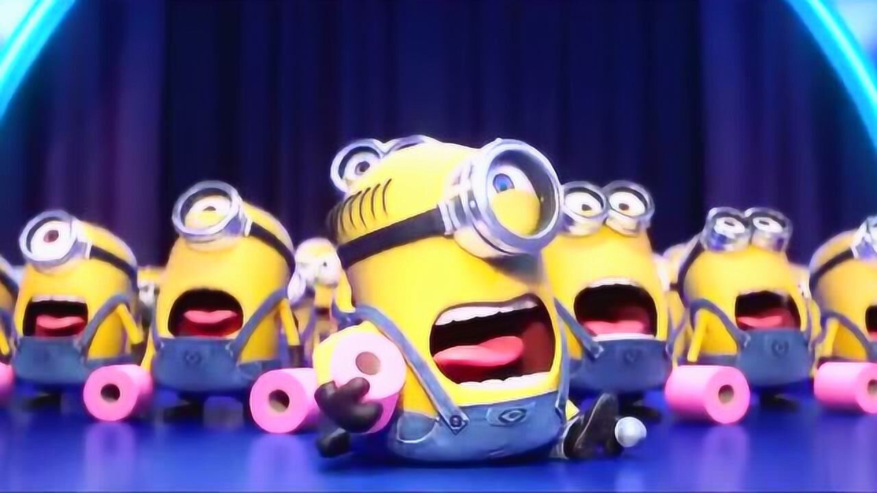 《神偷奶爸3》小黄人唱洗脑神曲