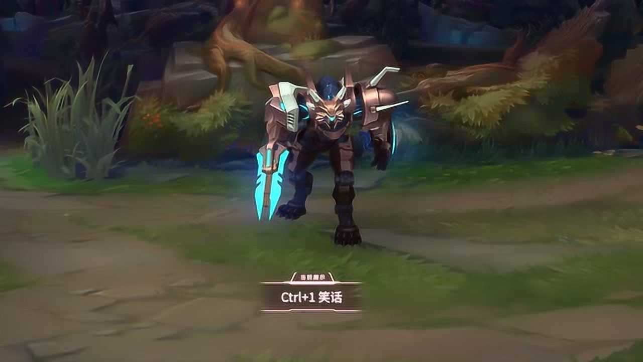 雷恩加尔-霸天战士 皮肤效果展示_腾讯视频