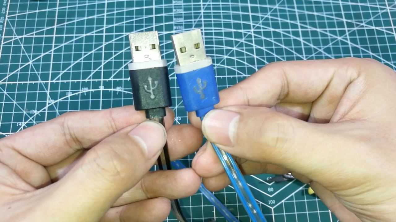 利用2根USB数据线自制一根公对公连接线_腾讯视频