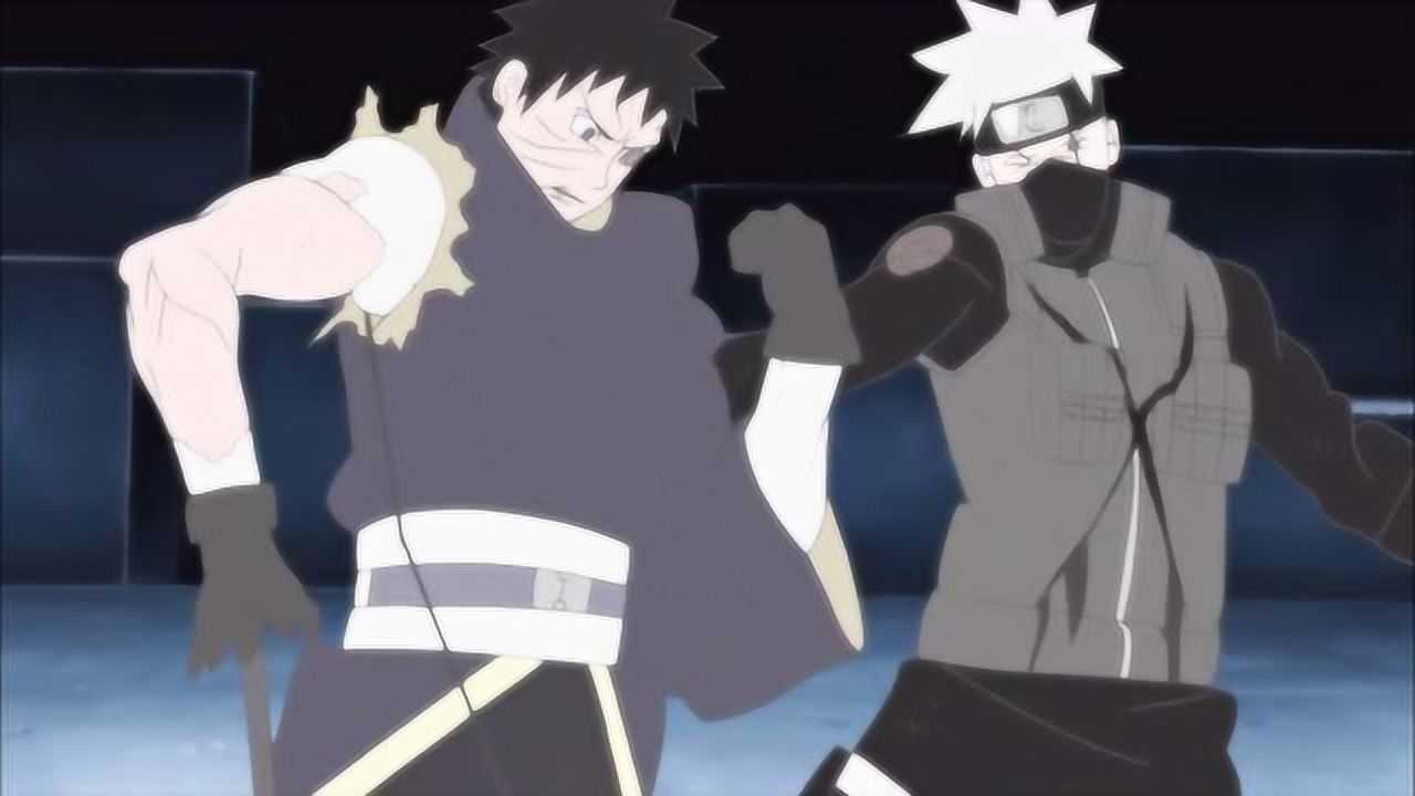 旗木卡卡西vs宇智波带土_腾讯视频