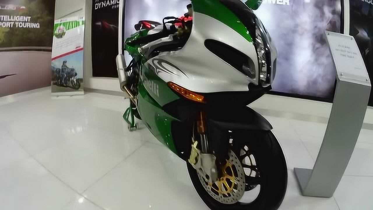 贝纳利三缸跑车tornado飓风1130实拍