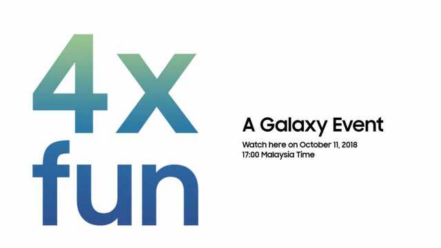 三星预告10月新品发布会,“4X fun”广告语引人深思