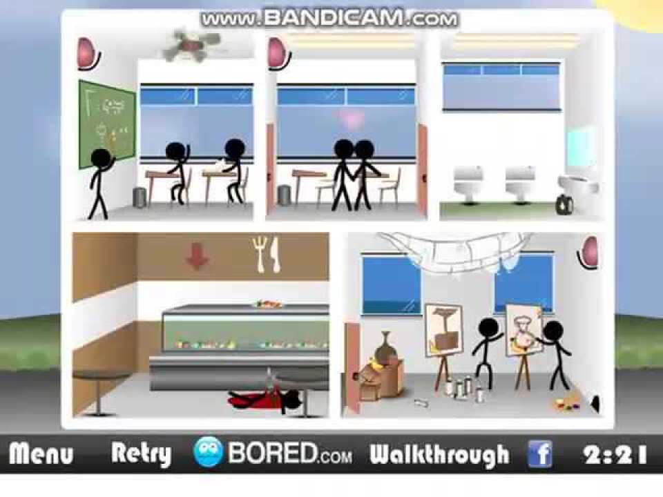 火柴人联盟火柴人上学去