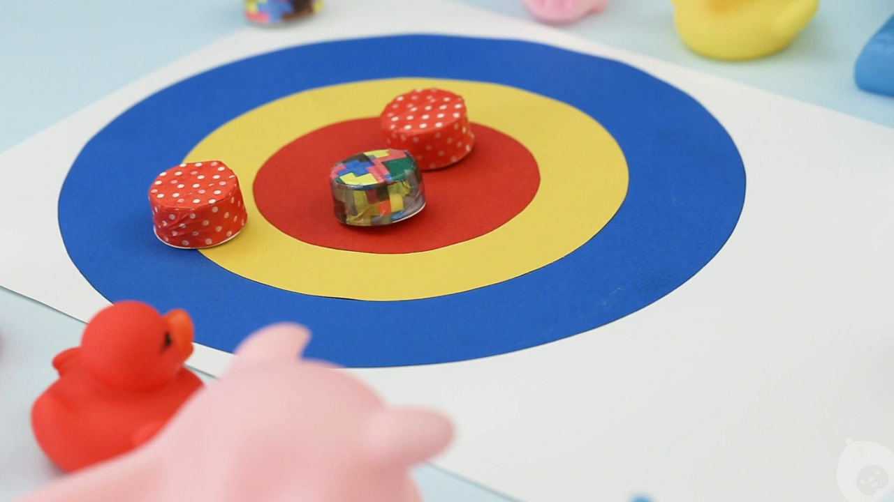 手工diy:冰壶游戏