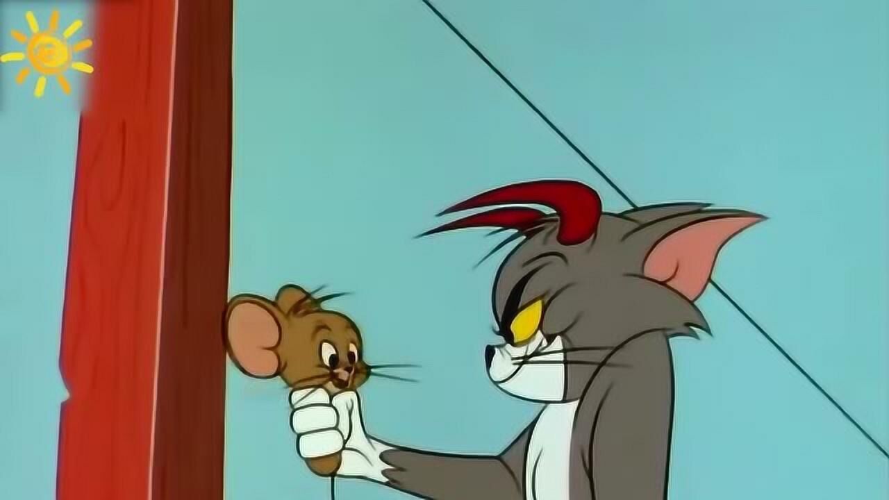 猫和老鼠:汤姆变成了恶魔,长出了两个角