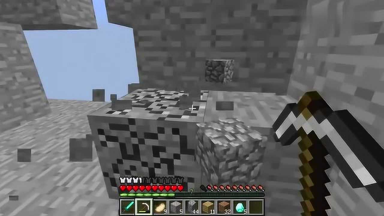 大海解说 我的世界minecraft 蜘蛛精空岛生存逃生