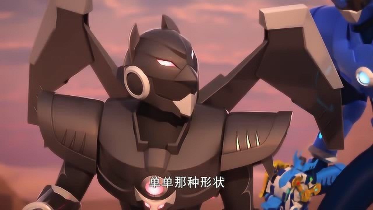 迷你特工队雷现身对付金字塔的机械甲