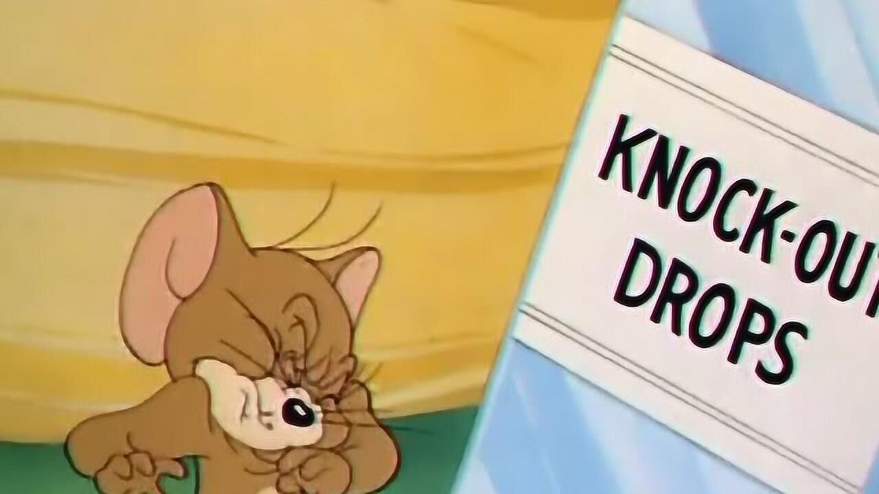 猫和老鼠:杰瑞咽口水的动作看了最少10遍,杰瑞简直不要太可爱