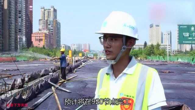 迎宾大道、杭州路下穿隧道、广州路改造,探访城建项目进展情况