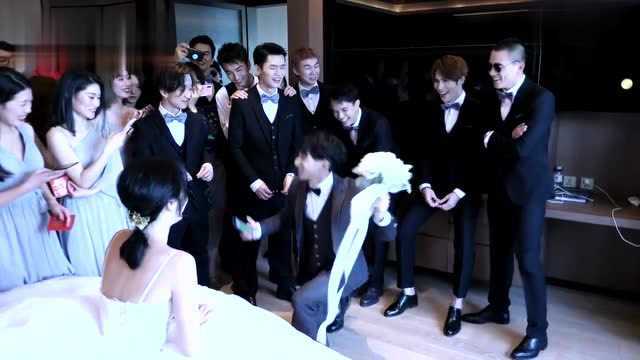 《快男》左立婚礼,2013《快男》集体伴郎团