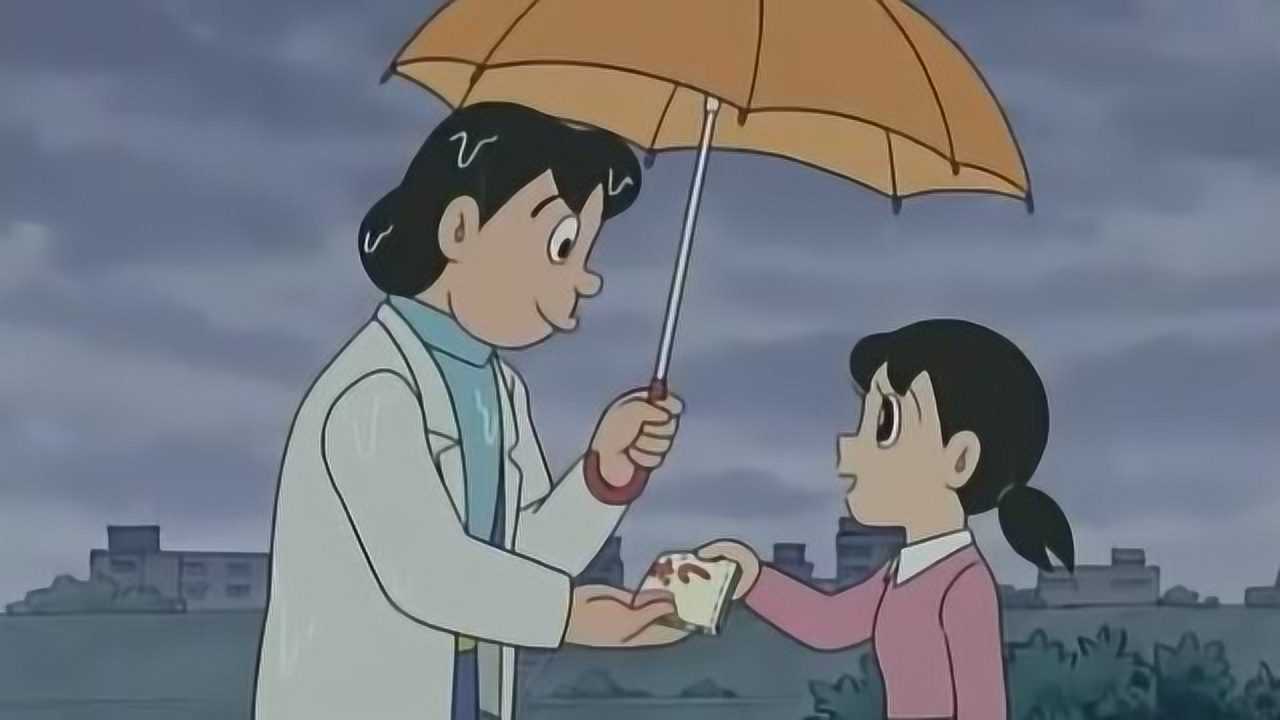 长大后的大雄相遇小时候的静香