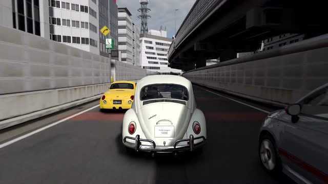 真实赛车《GT Sport 》Volkswagen 1200东京高速公路赛道游戏演示