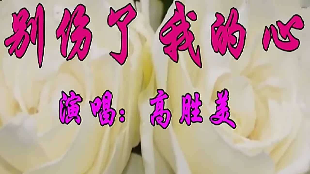 高胜美一首经典情歌《别伤了我的心》好听极了