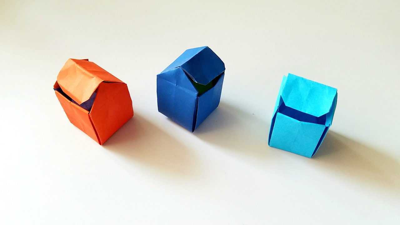 折纸王子教你折纸垃圾桶简单易学动手动脑