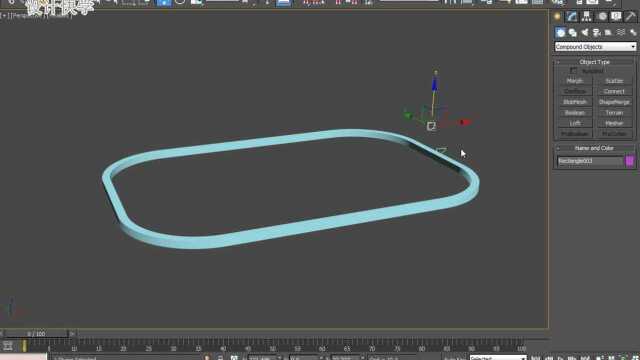 3DMAX教程,天花吊顶装饰线条做法详解