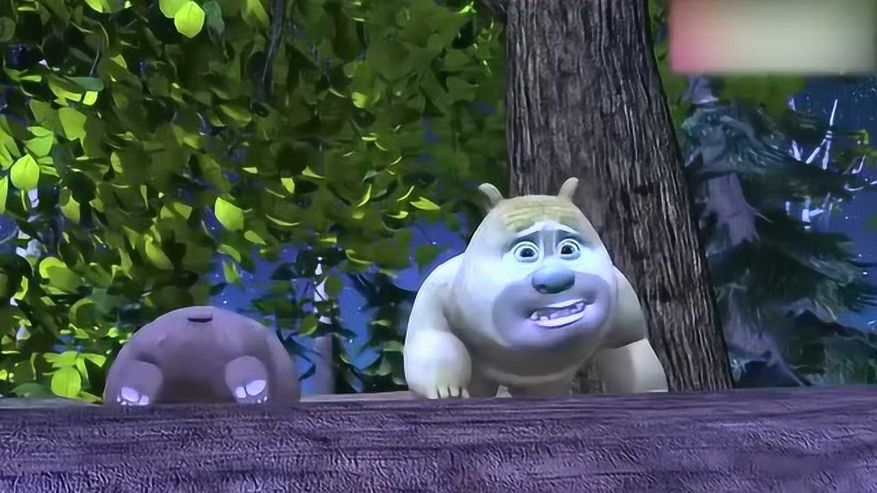 熊出没之秋日团团转:狼应该在那边,快追啊