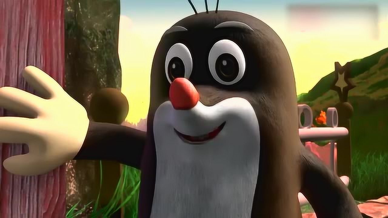 熊猫和小鼹鼠:竹林拥抱日