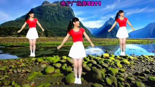 燕子广场舞《寂寞情歌》动感健身舞 流行音乐 好听好看