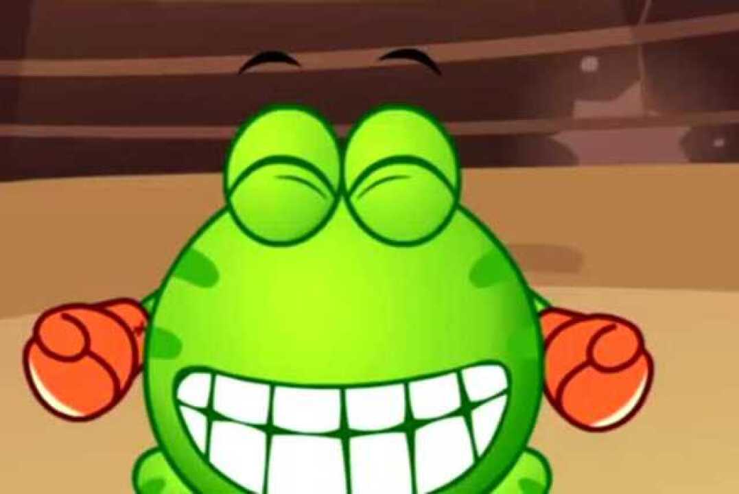 绿豆蛙大笑图片