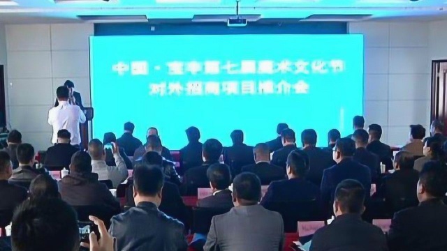 中国.宝丰第七届魔术文化节对外招商项目推介会成功举行