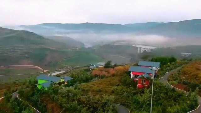 日出曲靖克依黑景区